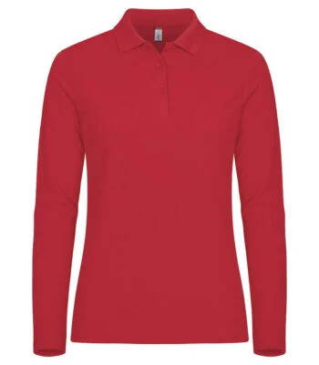 Clique Manhattan LM damespolo rood 46/3xl