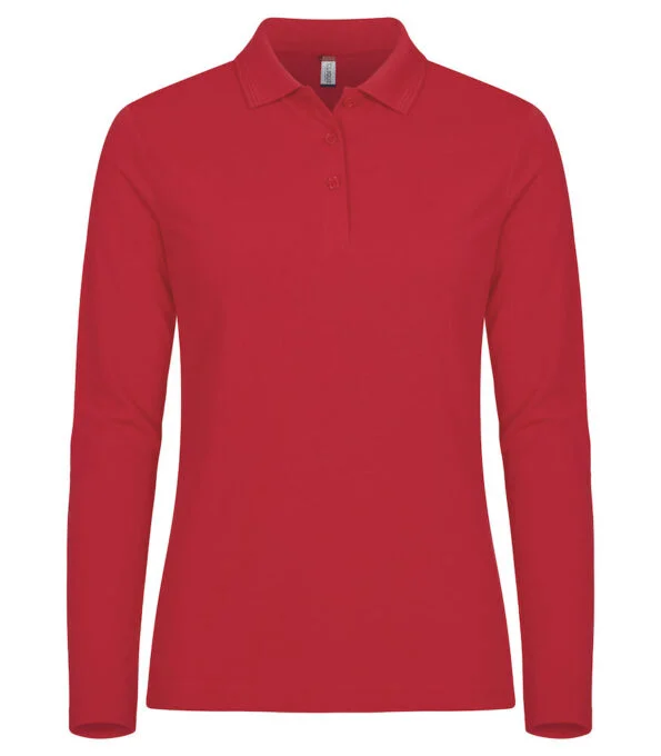 Clique Manhattan LM damespolo rood 46/3xl