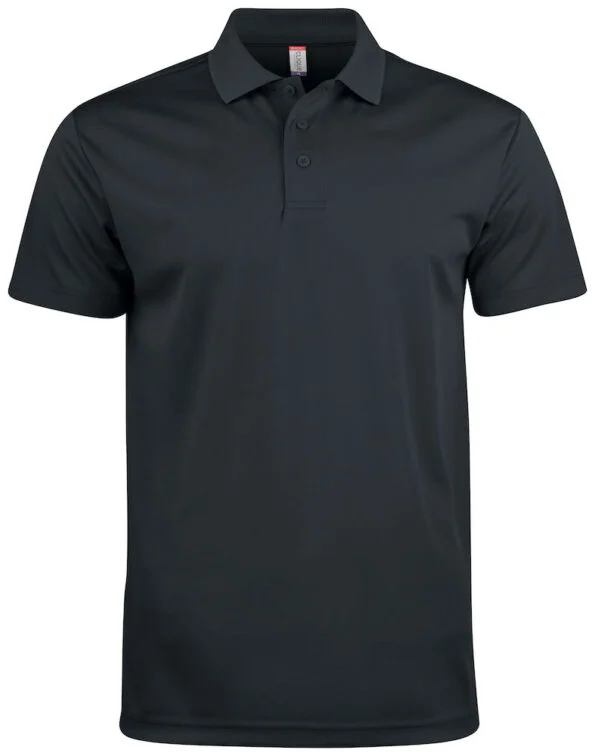 Clique Basic Active Polo zwart 4xl