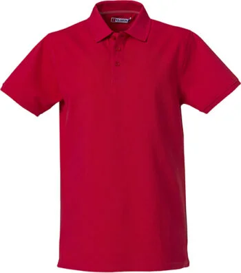 Clique Heavy Premium Polo rood 4xl