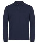 Clique Stretch premium LM herenpolo wit 4xl