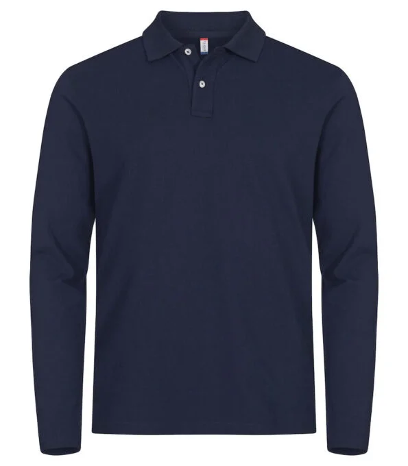 Clique Stretch premium LM herenpolo dark navy 4xl