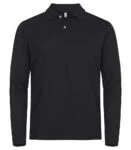 Clique Stretch premium LM herenpolo wit 4xl