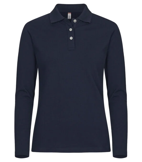 Clique Stretch premium LM damespolo dark navy 44/xxl
