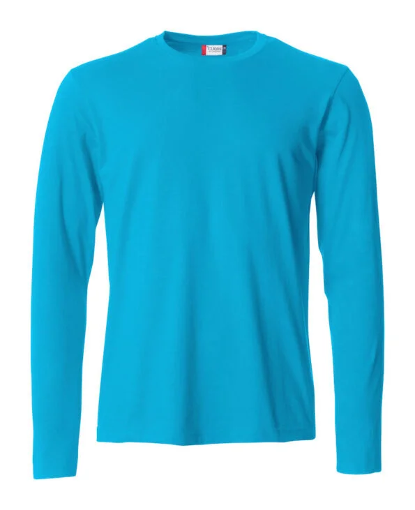 Clique Basic-T L/S turquoise 4xl