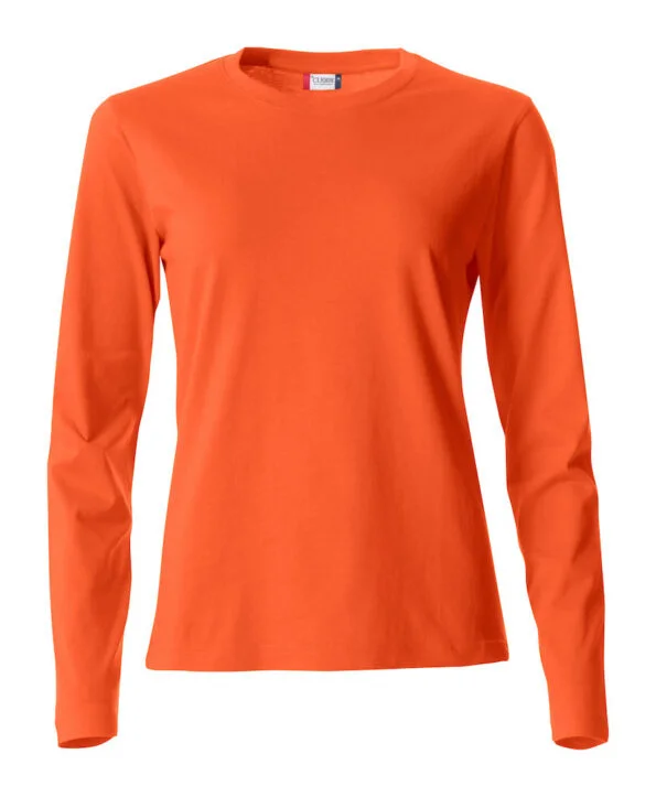 Clique Basic-T L/S Ladies dieporanje xxl