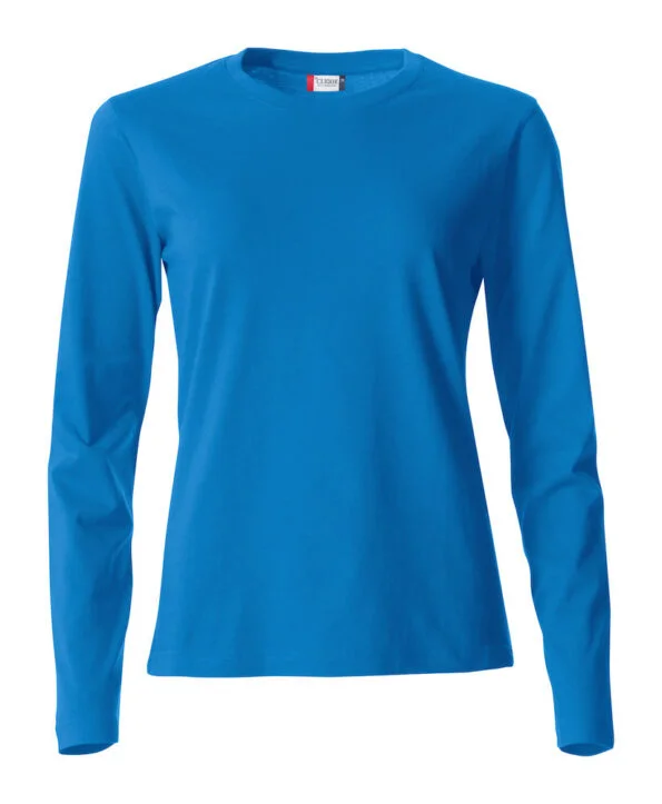 Clique Basic-T L/S Ladies kobalt xxl