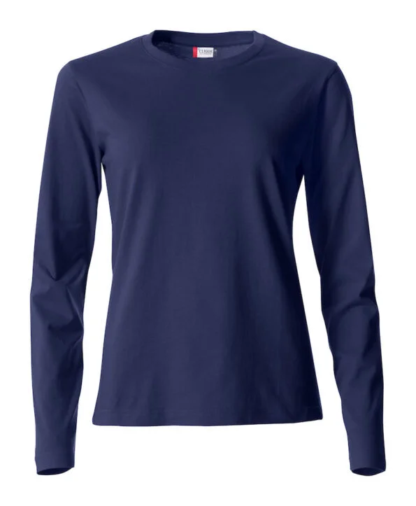 Clique Basic-T L/S Ladies dark navy xxl