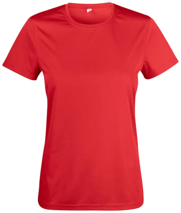 Clique Basic Active-T Ladies rood xxl