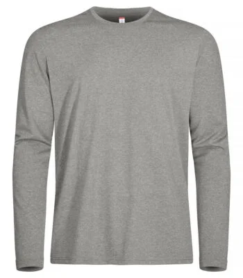 Clique Basic active-t LM grijsmelange 4xl