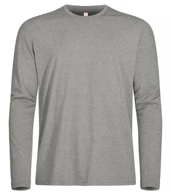 Clique Basic active-t LM grijsmelange 4xl