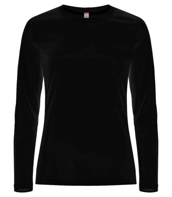 Clique Basic active-t LM ladies zwart 44/xxl