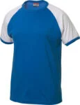 Clique Raglan-T rood/wit 4xl
