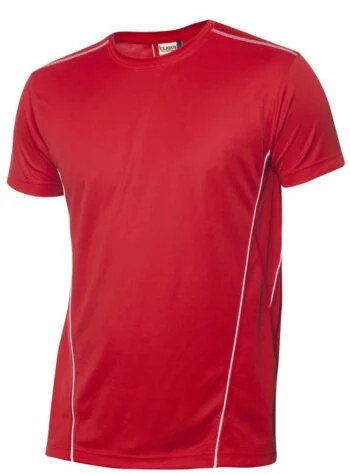 Clique Ice Sport-T rood/wit xxl