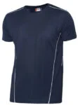 Clique Ice Sport-T wit/navy xxl