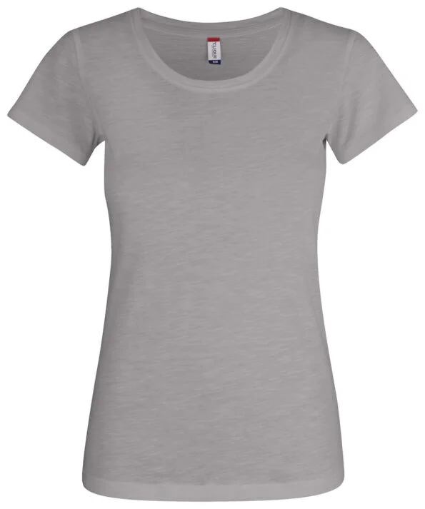 Clique Slub-T Ladies grijs xxl