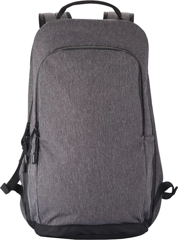 Clique City Backpack antraciet melange