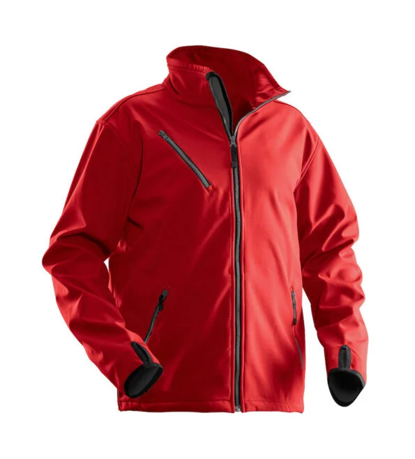 Jobman 1201 Light softshell jacket rood 4xl