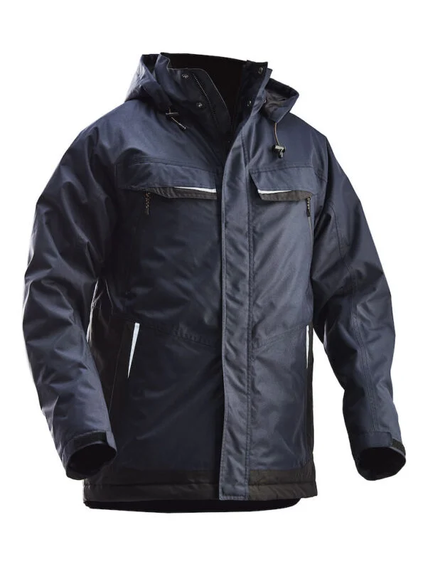 Jobman 1384 Winter jacket navy/zwart 4xl