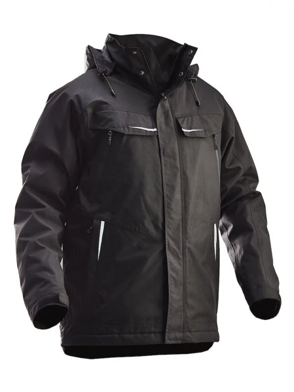 Jobman 1384 Winter jacket zwart/zwart 4xl