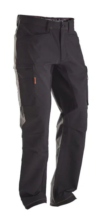 Jobman 2194 Stretch service trousers zwart/zwart D124