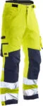 Jobman 2236 Hi-vis winter trousers star geel/navy D124