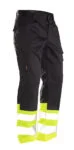Jobman 2314 Hi-vis service trousers navy/geel D120