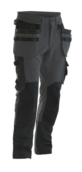 Jobman 2391 Trousers stretch hp do.grijs/zwa D124