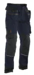 Jobman 2732 Trousers cotton hp navy/zwart D124