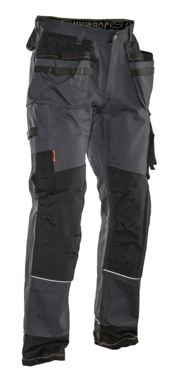 Jobman 2732 Trousers cotton hp do.grijs/zwa D124