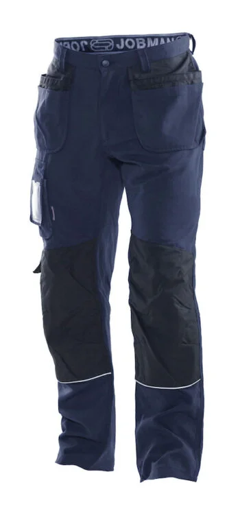 Jobman 2812 Trousers fast dry hp navy/zwart D124