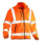 Jobman 5101 Hi-vis light softshell jacket geel 4xl