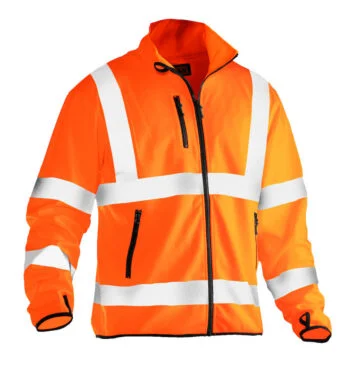 Jobman 5101 Hi-vis light softshell jacket oranje 4xl