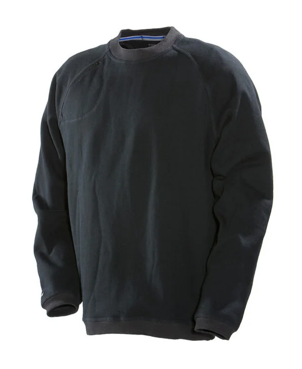 Jobman 5122 Roundneck sweatshirt zwart 3xl