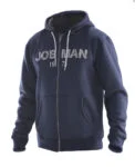 Jobman 5154 Vintage hoodie lined oranje/grijs 3xl