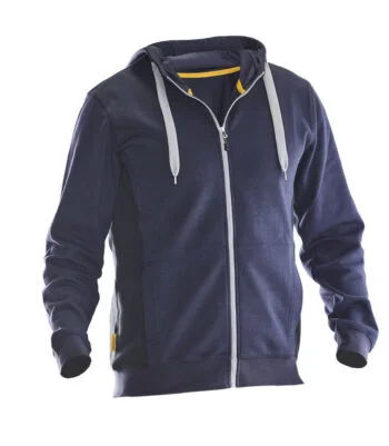 Jobman 5400 Sweatshirt hoodie navy/zwart 4xl