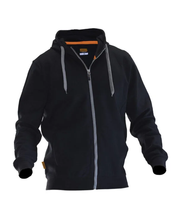 Jobman 5400 Sweatshirt hoodie zwart/zwart 4xl