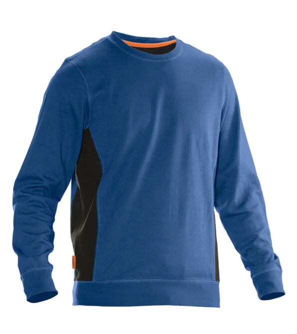 Jobman 5402 Roundneck sweatshirt hemelsbl/zwa 4xl