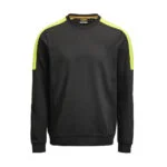 Jobman 5402 Roundneck sweatshirt wit/zwart 4xl