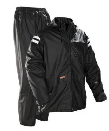 Jobman 6535 Rainsuit zwart 3xl