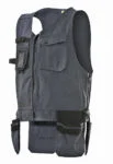 Jobman 7381 Vest core hp grijs/zwart 3xl