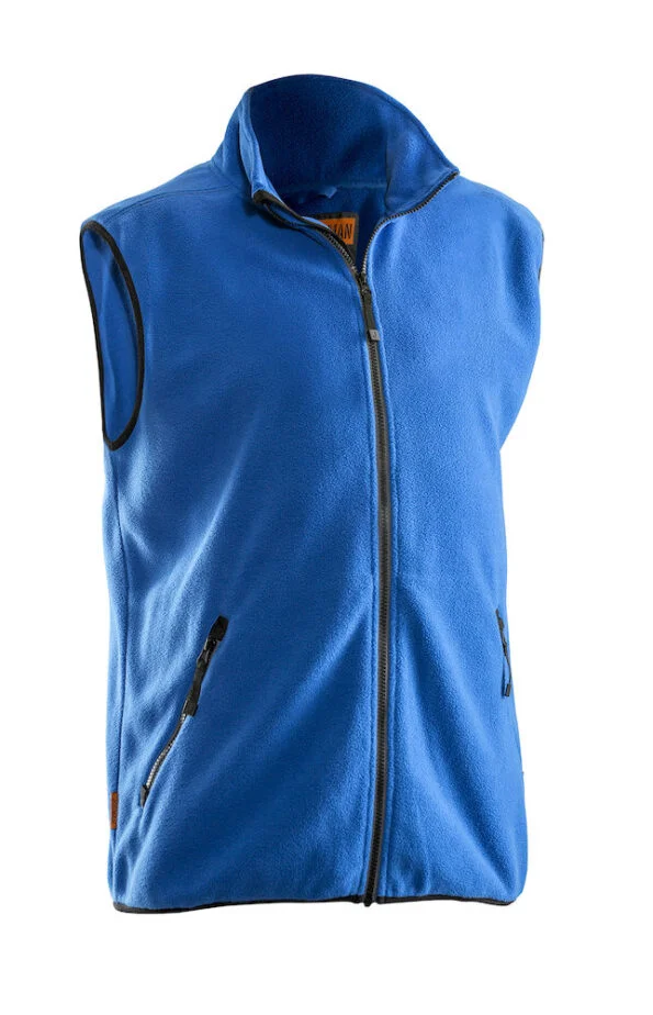 Jobman 7501 Fleece vest kobalt 4xl
