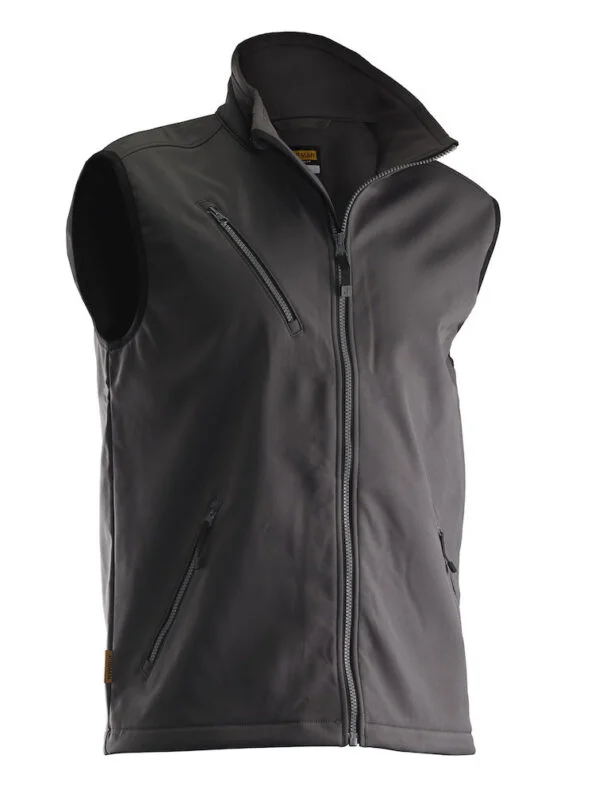 Jobman 7502 Light softshell vest do.grijs/do.grijs  4xl