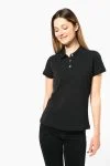 Damespolo Supima® korte mouwen