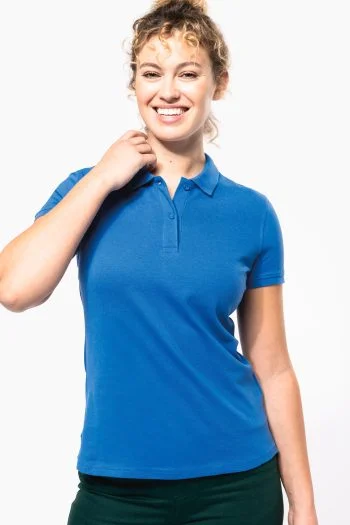 Piqué-damespolo Bio180