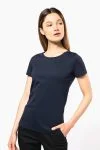 Dames-t-shirt Supima® ronde hals korte mouwen