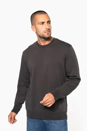 Ecologische sweater met ronde hals