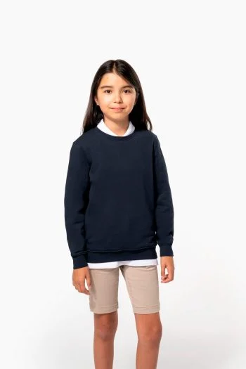 Kindersweater met ronde hals