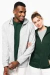 Sweater met rits en capuchon