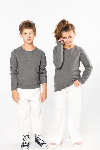 Sweater bio raglanmouwen kids